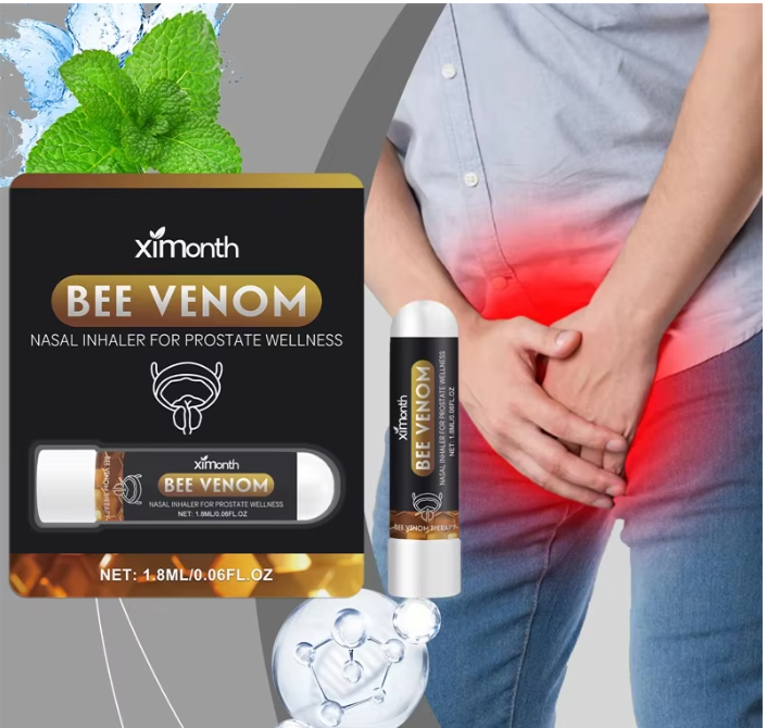 Inhaleur Prostate au Venin d'Abeille,Retrouvez une érection et endurance(PACK DE 2BOITES)